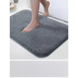 RJVT Grey Microfibre 1400 GSM Bath Rugs-picture-22