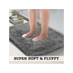 RJVT Grey Microfibre 1400 GSM Bath Rugs-picture-24