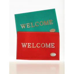 RJVT Pack Of 2 Polyester 1400 GSM Bath Rugs-picture-36