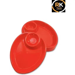 rk tech Serving plate pack of 6 Quarter Plate-picture-21