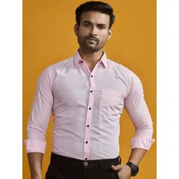 RKCOLLECTION Slim Fit Spread Collar Cotton Formal Shirt-picture-30