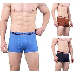 RKG Men's Assorted Pack of 3 Trunk (MRTR-102-Assorted-3)-picture-29
