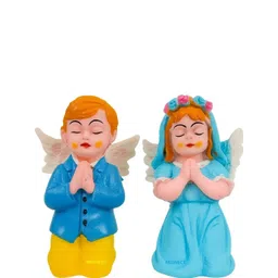 RKONECT White & Blue Religious Figurine Showpiece-picture-10