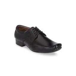 RL Rocklin Men Men Black Solid Synthetic Leather Formal Derbys-picture-27