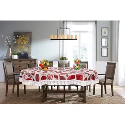 rmdecor Floral, Printed 6 Seater Table Cover-picture-10