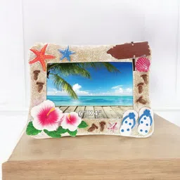 rn collections Customized Glass Photo Frame Personalized Gift Pack of 1 (BL-38) 11 inch glass-picture-38