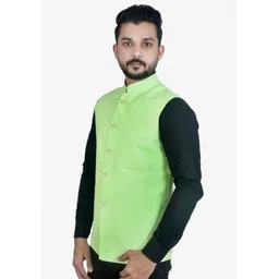 rn enterprises Solid Men Waistcoat image 3