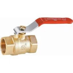 RN 25mm Forged Brass 2 Way Nickel Plated Ball Valve, RNBV171025 image 1