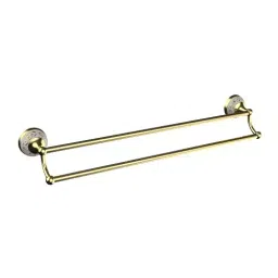RN Stainless Steel Gold Chrome Finish Wall Mount Towel Holder for Bathroom, 8042-picture-33