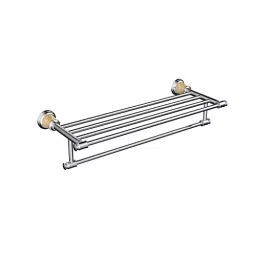 RN Stainless Steel Silver Chrome Finish Wall Mount Towel Holder for Bathroom, 8010-picture-20