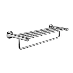 RN Stainless Steel Silver Chrome Finish Wall Mount Towel Holder for Bathroom, 8020-picture-41