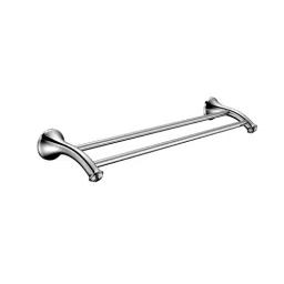 RN Stainless Steel Silver Chrome Finish Wall Mount Towel Holder for Bathroom, 8022-picture-43