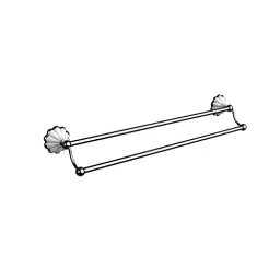 RN Stainless Steel Silver Chrome Finish Wall Mount Towel Holder for Bathroom, 8032-picture-40