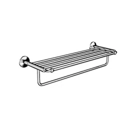 RN Stainless Steel Silver Chrome Finish Wall Mount Towel Holder for Bathroom, 8060-picture-36
