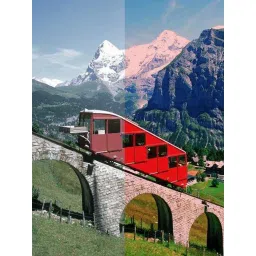 Roadies Dark Brown Hexagon Unisex Sunglasses image 4