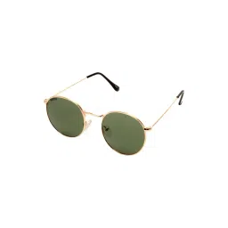 Roadies Dark Green Round Unisex Sunglasses-picture-18