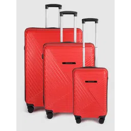 Roadster Arrow Set of 3 Textured Hard-Sided Trolley Bags-picture-16