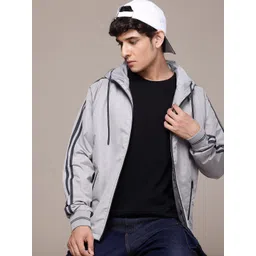 Roadster Hooded Tailored Jacket With Side Taping-picture-12