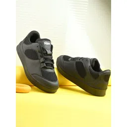 Roadster Men Black Synthetic Lace-Ups Sneakers With TPR-picture-29