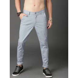 Roadster Men Blue Sustainable Chinos-picture-18