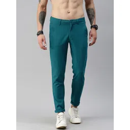 Roadster Men Blue Trousers-image-31