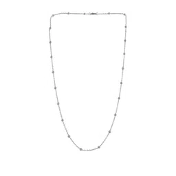 Roadster Men Brass Silver-Plated Chain image 1