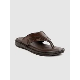 Roadster Men Coffee Brown Solid Comfort Sandals-picture-25