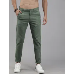 Roadster Men Green Trousers-picture-27