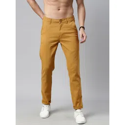 Roadster Men Khaki Regular Trousers-picture-25