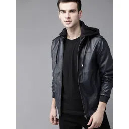 Roadster Men Navy Blue Solid Tailored Jacket-picture-31