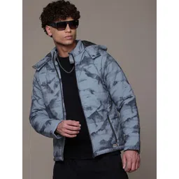 roadster Men Printed Padded Jacket-picture-23