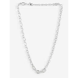 Roadster Men Silver-Plated Chain-picture-33