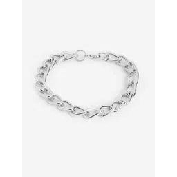 Roadster Men Silver-Plated Link Bracelet-picture-31