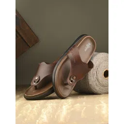 Roadster Men Solid Open Toe Synthetic Leather Flats-picture-22