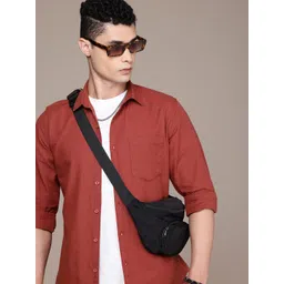 Roadster Men Solid Premium Regular Fit Shirt-picture-29