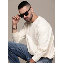 Roadster Men Solid Pullover Sweatshirt-picture-36