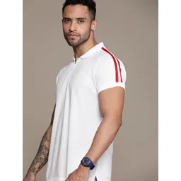 Roadster Men Striped Polo Collar T-shirt-picture-32