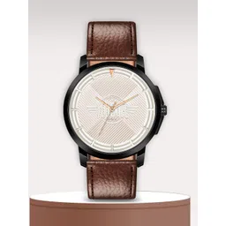 Roadster Men White Leather Strap Analogue Watch RD-09-White-picture-13