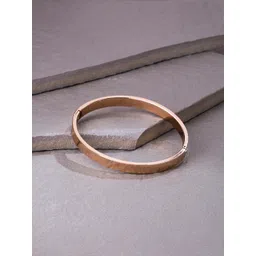 Roadster Men's Rose Gold-Plated Kada Bracelet-picture-38