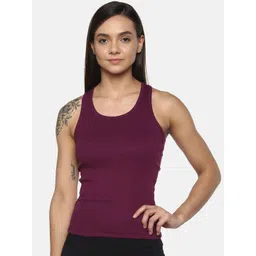 Roadster Non Padded Racer Back Pure Cotton Camisole-picture-19
