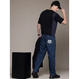 Roadster The Life Co. Non-Stretchable Straight Fit Pure Cotton Jeans-picture-30