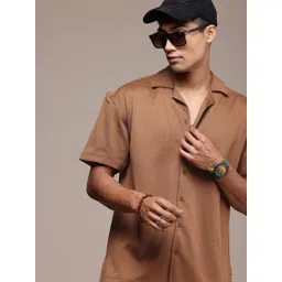Roadster The Life Co. Textured Opaque Casual Shirt-picture-16