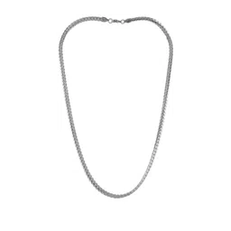 Roadster The Lifestyle Co. Men Brass Silver Plated Chain-picture-11