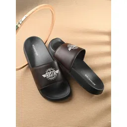 Roadster The Lifestyle Co. Men Typography Printed Sliders-picture-19