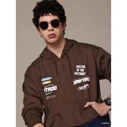 Roadster The Lifestyle Co Printed Hooded Sweatshirt-picture-33