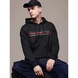Roadster The Lifestyle Co. Typography Printed Relaxed Fit Hooded Sweatshirt-picture-10