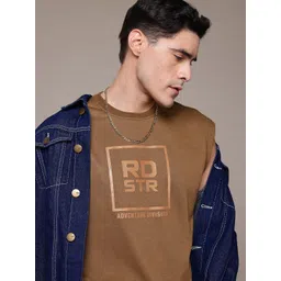 Roadster The Lifestyle Co. Typography Printed Sleeveless Sweatshirt-picture-34