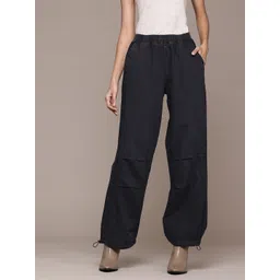 Roadster The Lifestyle Co Women Pure Cotton Parachute Fit High-Rise Jeans-picture-28