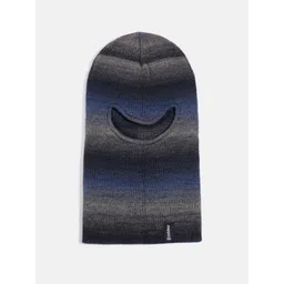 Roadster Unisex Blue & Black Self Design Balaclava-picture-23