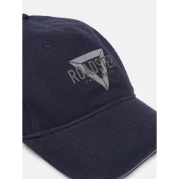 Roadster Unisex Navy Blue Printed Baseball Cap image 2